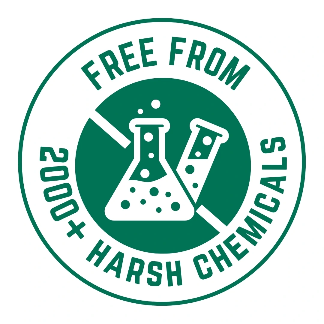 Free From 2000+ Harsh Chemicals