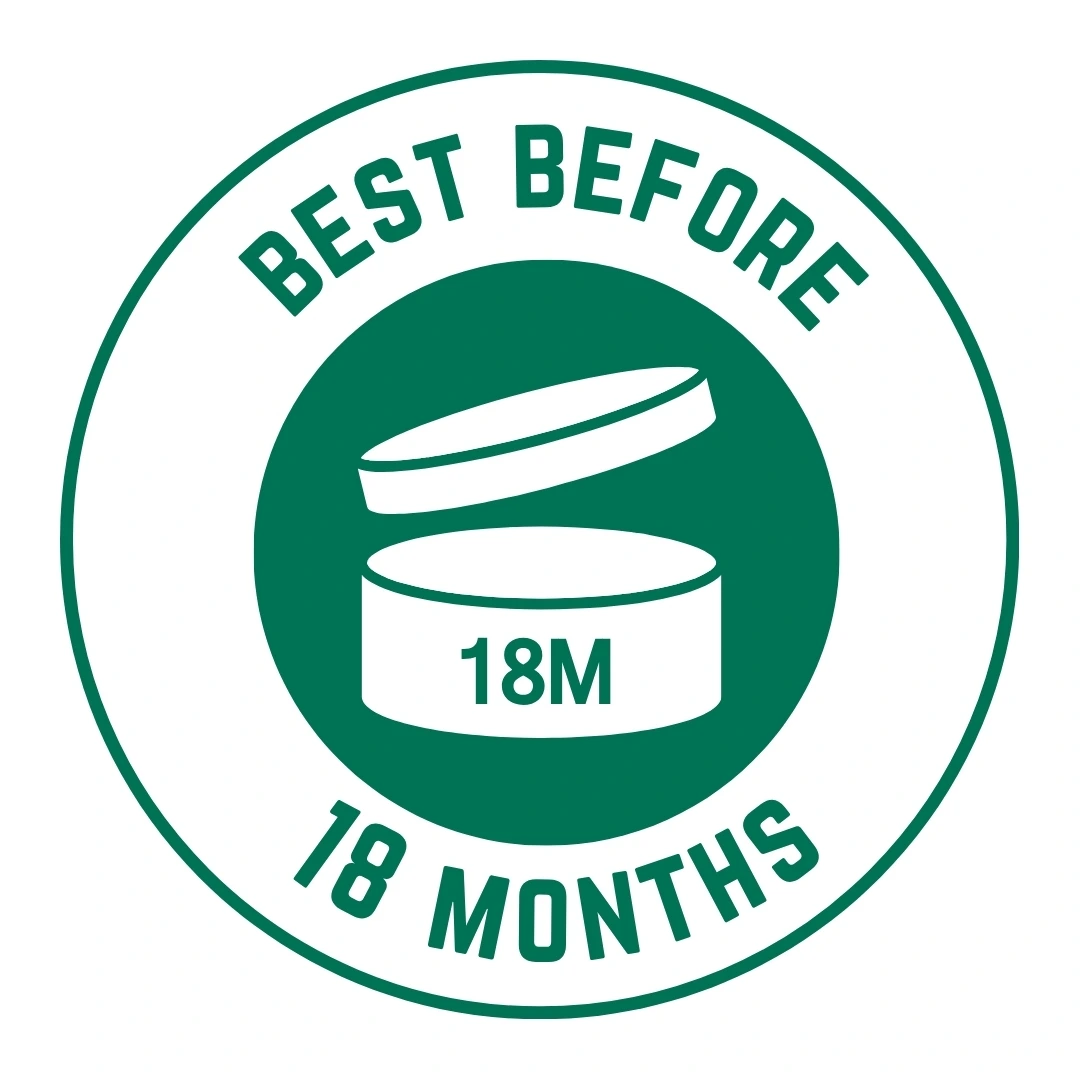 Best Before 18 Months