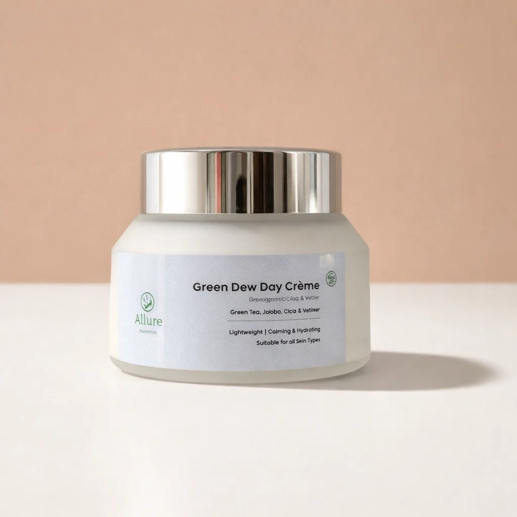 Green Dew Day Crème (50gm) - Kouri Jewels's Pujo Collection On Sale