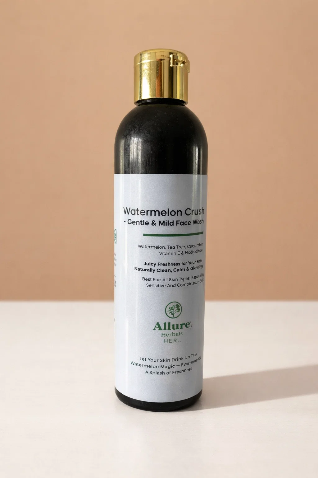 Watermelon Crush – Gentle & Mild Face Wash (100ml) - Kouri Jewels's womens Pujo Collection